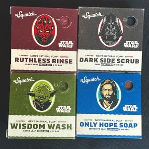 Dr. Squatch Star Wars Set of 4 (5oz) Soap Bars